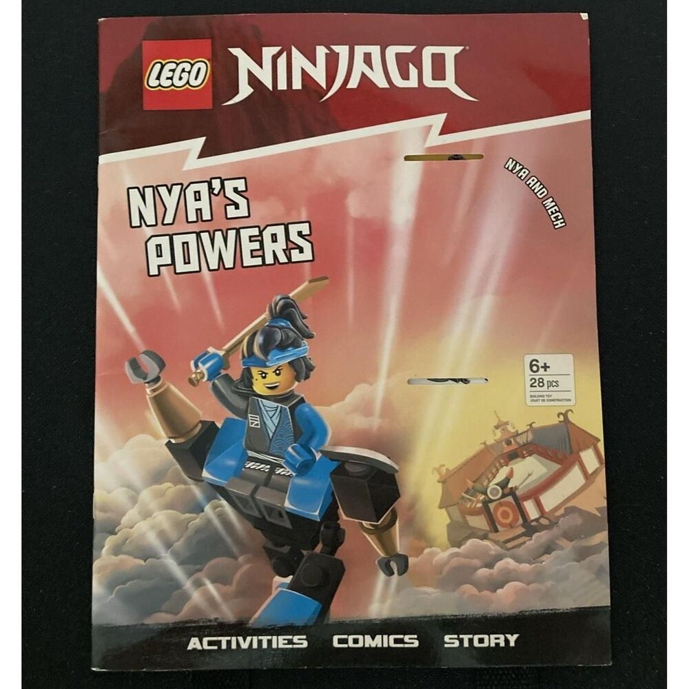 paperback book titled "Lego Ninjago Masters of Spinjitsu" featuring the characte